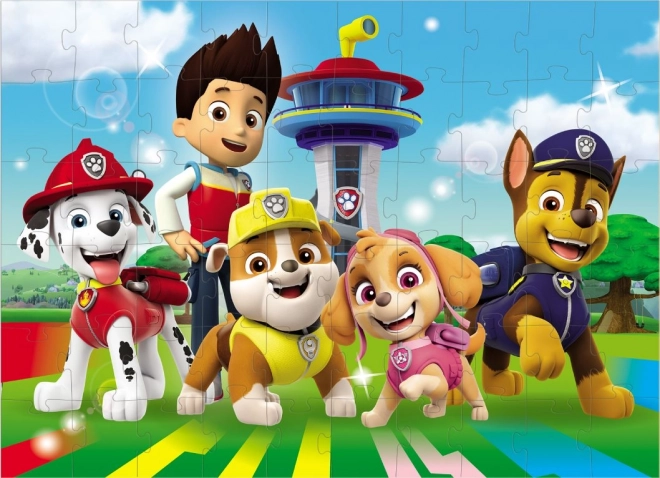 Puzzle PAW PATROL Wir sind ein Team 60 Teile