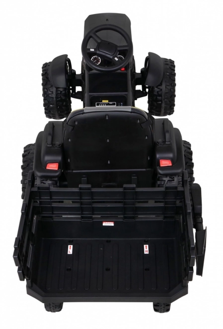 Titan-Traktor mit Anhänger schwarz