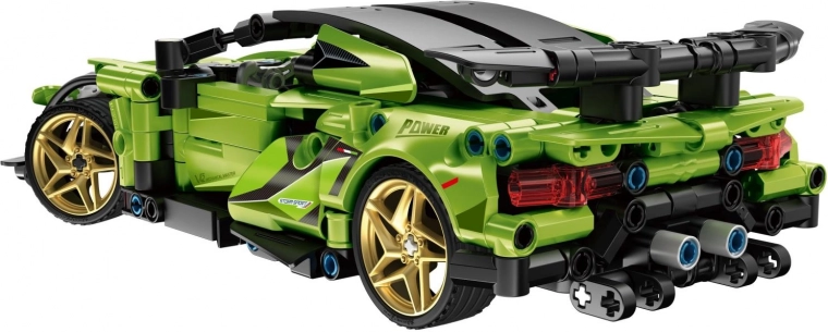 Realistisches Sportdesign aus 429 Teilen