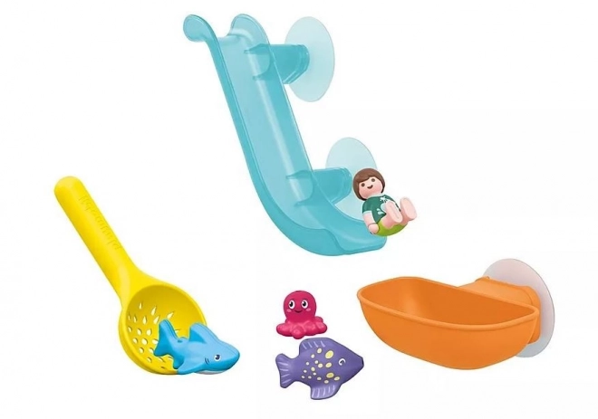 Junior Aqua Set mit Meerestier-Wasserrutsche