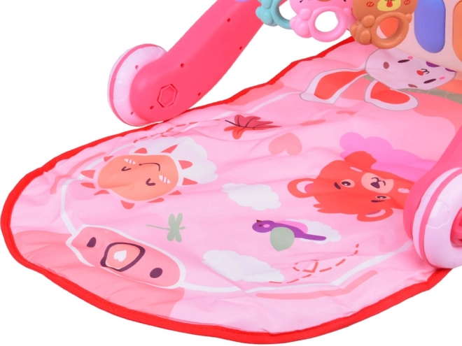 Bildungsmatte Lauflernhilfe und Spielzeug für Babys 3 in 1