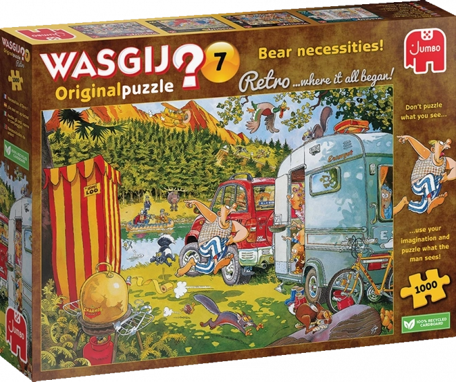 Wasgij Original Retro Puzzle 'Bärbedarfnisse' 1000 Teile