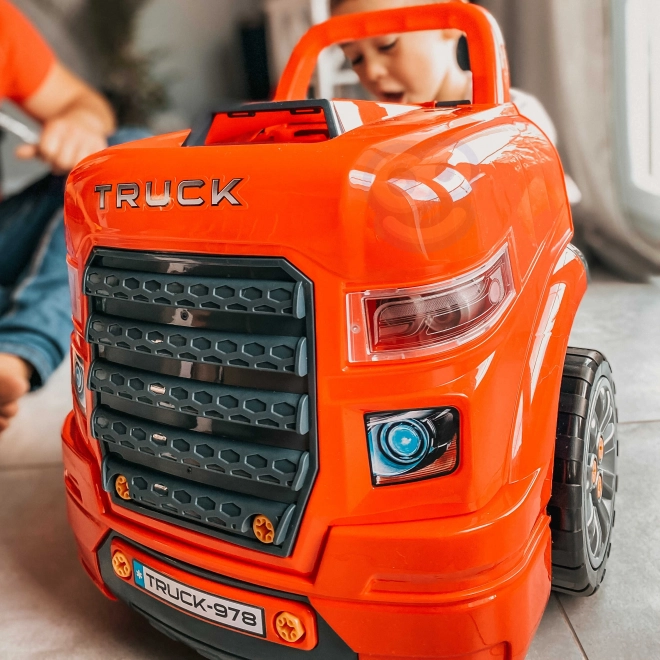 Woopie große LKW-Bausatz mit Zubehör 61 Teile