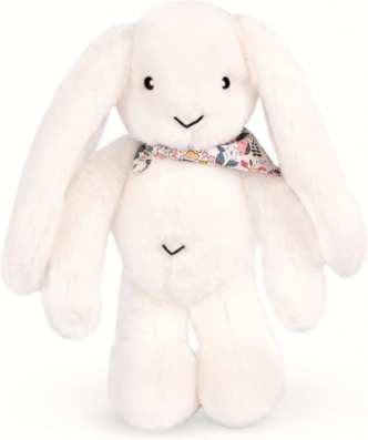 Doudou Plüschtier Hase mit Halstuch weiß 35 cm
