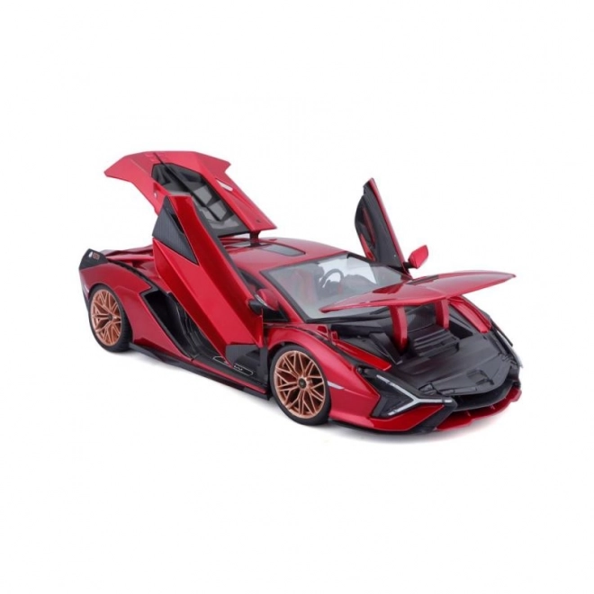 Bburago Lamborghini Sián FKP 37 Modellauto 1:18 Rot