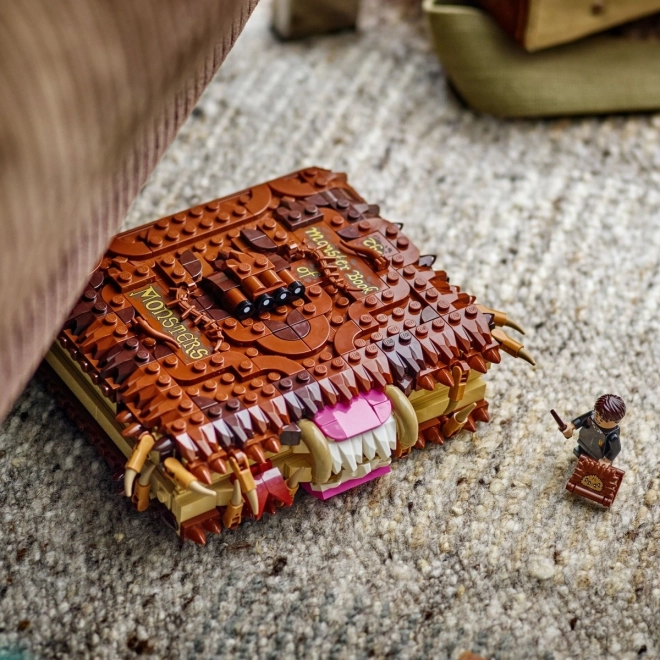 Buch der Monster mit LEGO Harry Potter Steinen