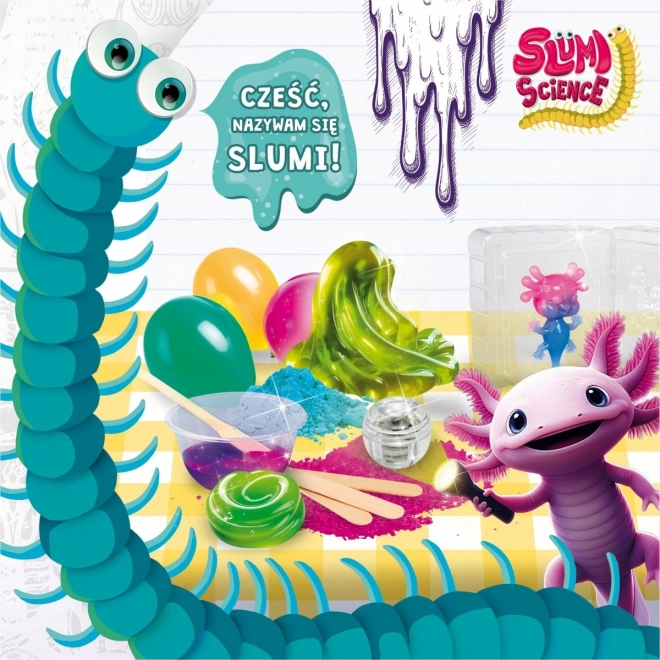 Slumi Science Set - leuchtendes Drückspielzeug