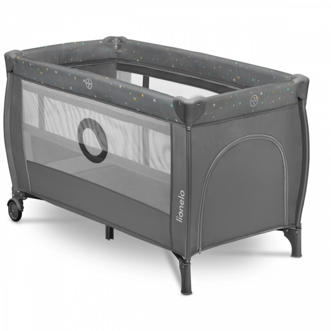 Reisebett Lionelo Stefi Plus grau multicolor