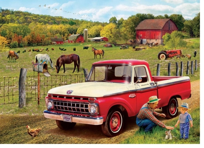 Puzzle Opa’s Auto 1000 Teile EUROGRAPHICS