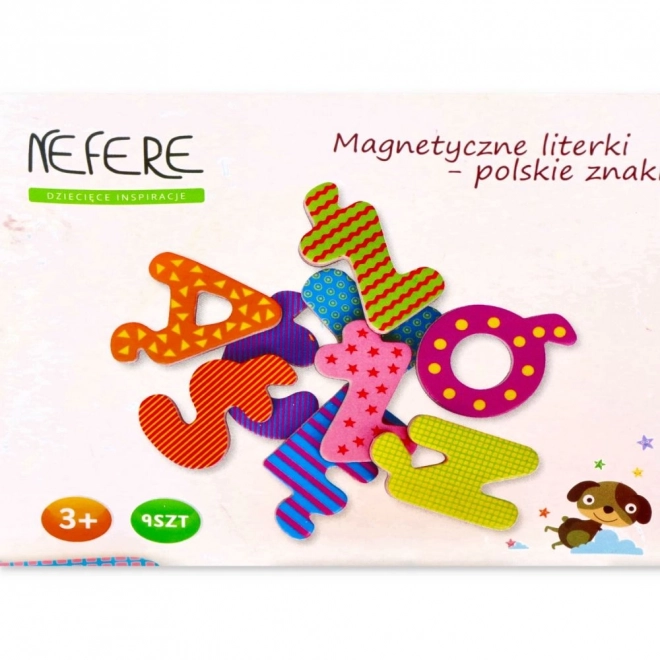 Magnetische Buchstaben mit polnischen Zeichen