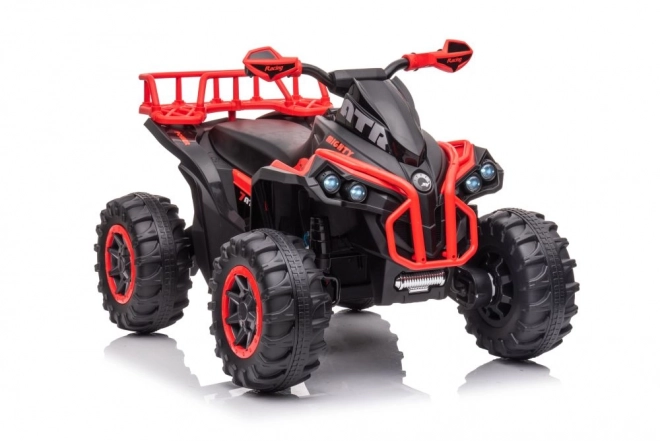 Roter Akku-Quad für Kinder