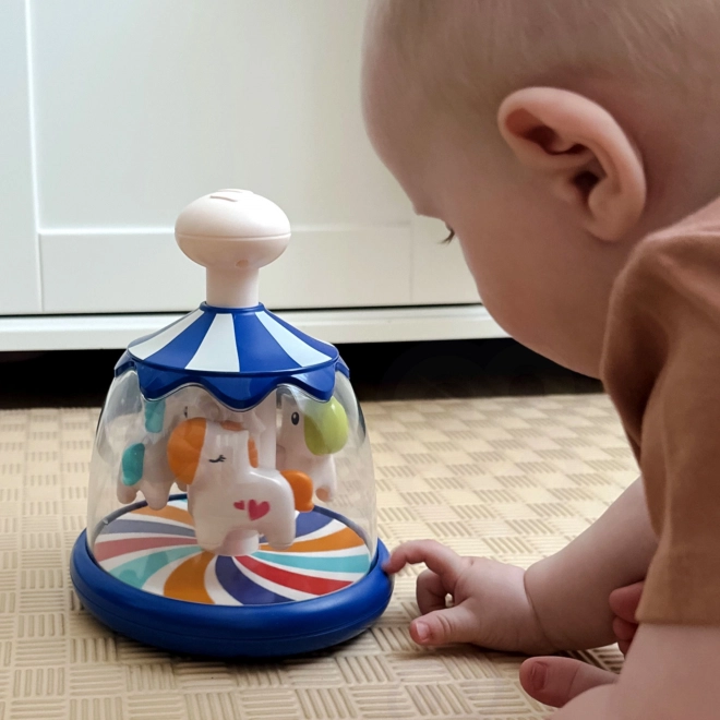 Bunter Kreisel mit Pferdchen von Woopie
