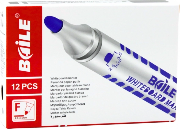Intensive blaue Farbe