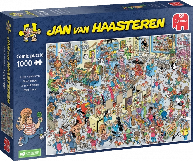Bunte Friseur-Puzzle von Jan van Haasteren - 1000 Teile