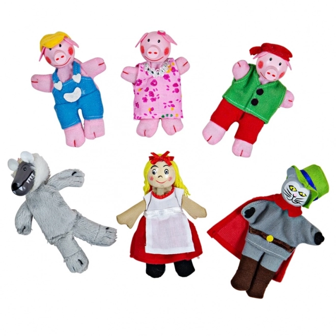 Puppenfiguren aus Märchengeschichten von Bigjigs Toys