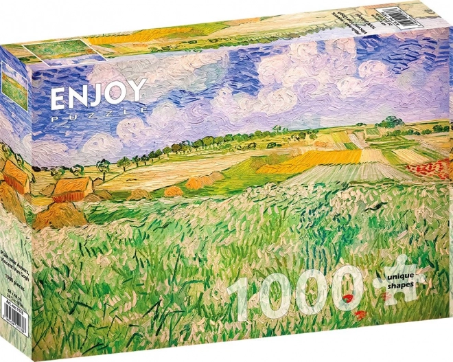 Landschaft in Auvers Puzzle 1000 Teile von Vincent van Gogh