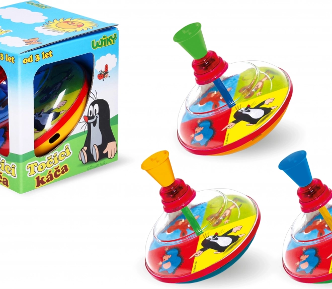 Große Kreisel mit Maulwurf Motiv