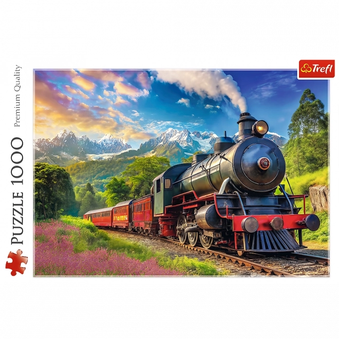 Puzzle Zugreise 1000 Teile