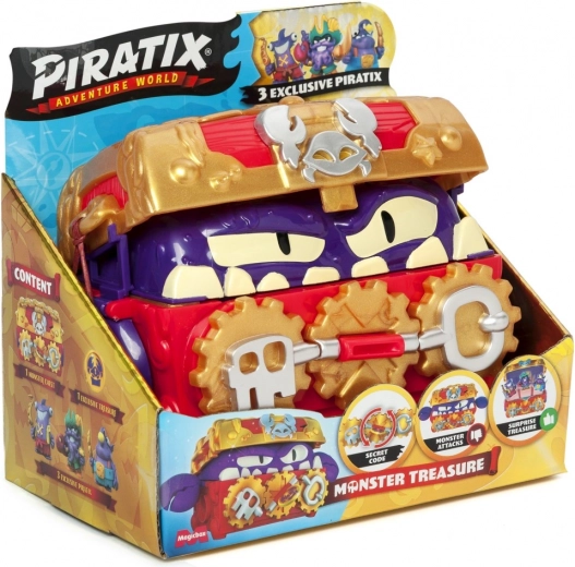 Interaktive Monster-Schatztruhe