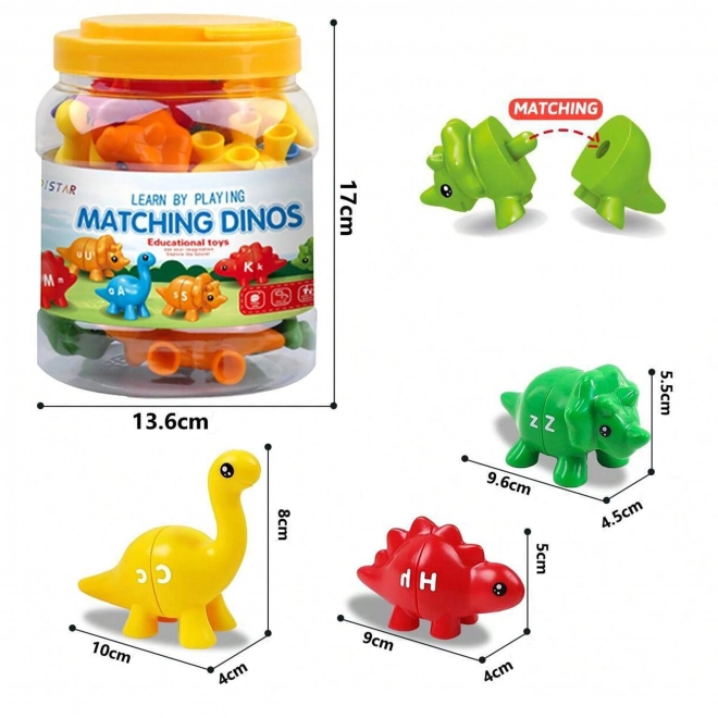 Montessori Dinosaurier Zahlen lernen Set