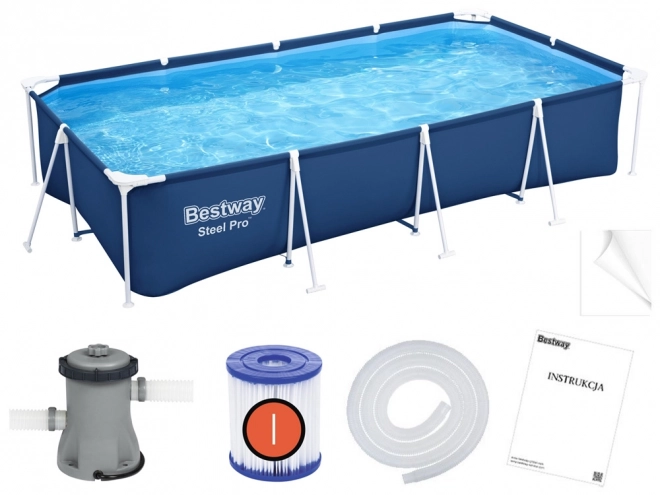 Familienpool Bestway 400x211x81cm