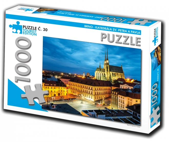 Touristen Edition Puzzle Kathedrale St. Peter und Paul Brünn 1000 Teile