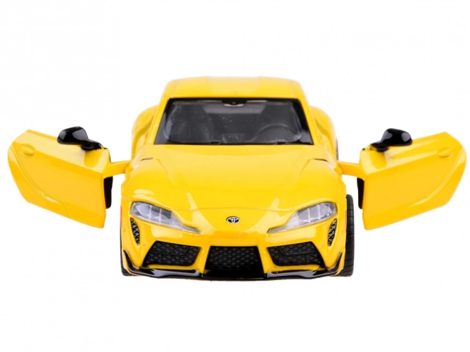 Metallisches Spielzeugauto Toyota GR Supra 1:31