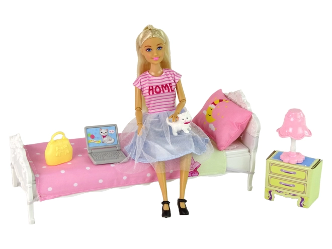 Komplettes Schlafzimmer für die Puppe