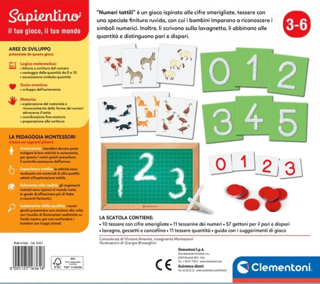 Clementoni Montessori Lernerlebnis für Zahlen