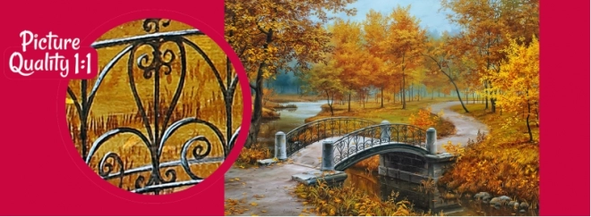 Puzzle Herbst im alten Park 1000 Teile