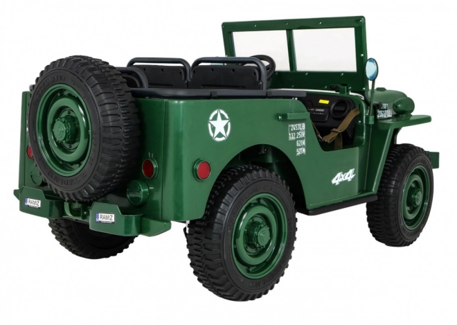 Retro-Geländefahrzeug 4x4 für Kinder