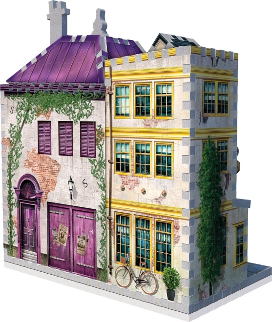 WREBBIT 3D Puzzle: Madam Malkin und Florean Fortescue Eisdiele