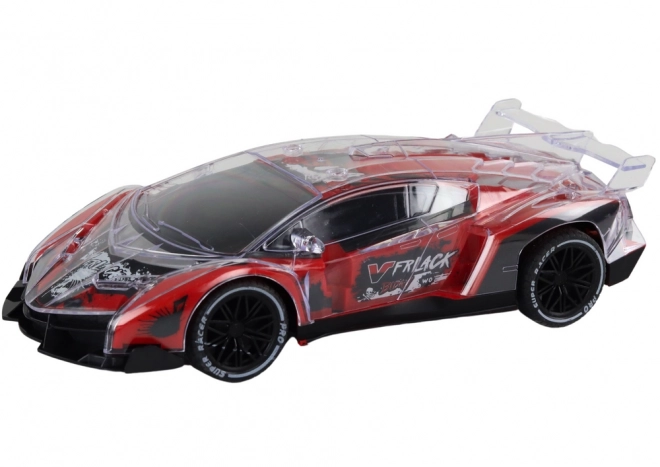 Rotes Sportwagen RC ferngesteuertes Auto 1:16