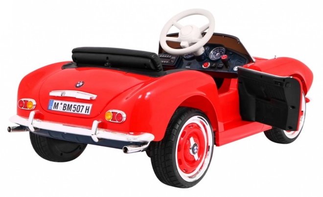 BMW 507 Retro Rotes Fahrzeug