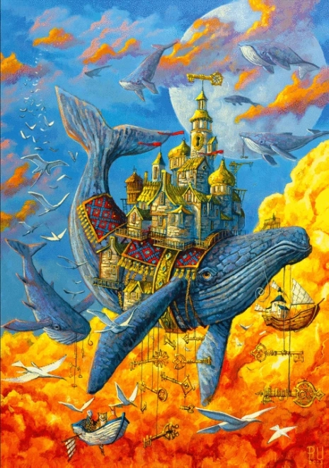 Puzzle Imagination: Roch Urbaniak - Klíčník 1000 Teile