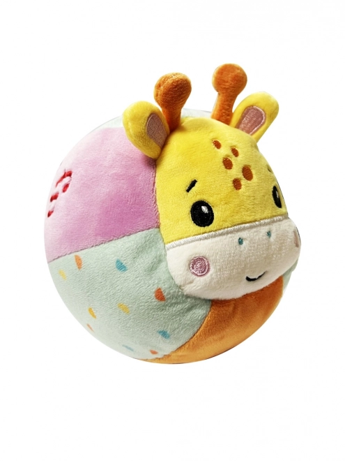 Weiche Spielzeug-Giraffe mit Rassel von Fisher-Price