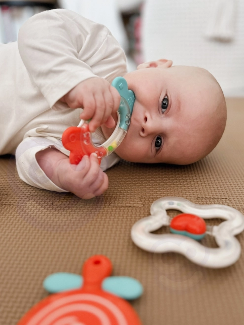 Woopie Baby Beißring Rasselset für Babys