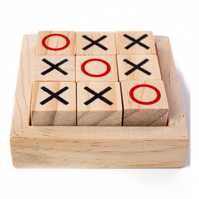 Kreatives Tic-Tac-Toe Spiel aus Holz