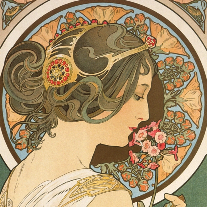 Notizkalender Alfons Mucha 2025