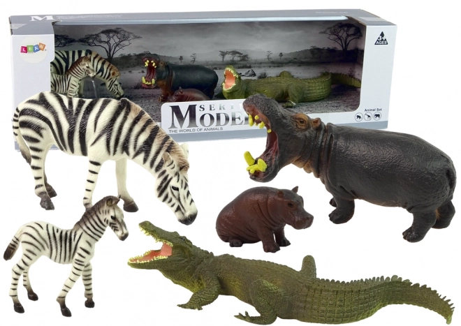 Afrika Wildtiere Spielfiguren Set