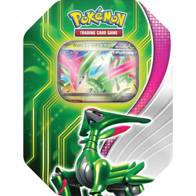 Pokémon-Karten Paradox Clash Tin Iron Leaves