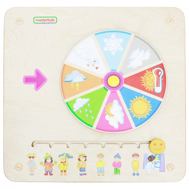 Masterkidz Wetter Lernbrett