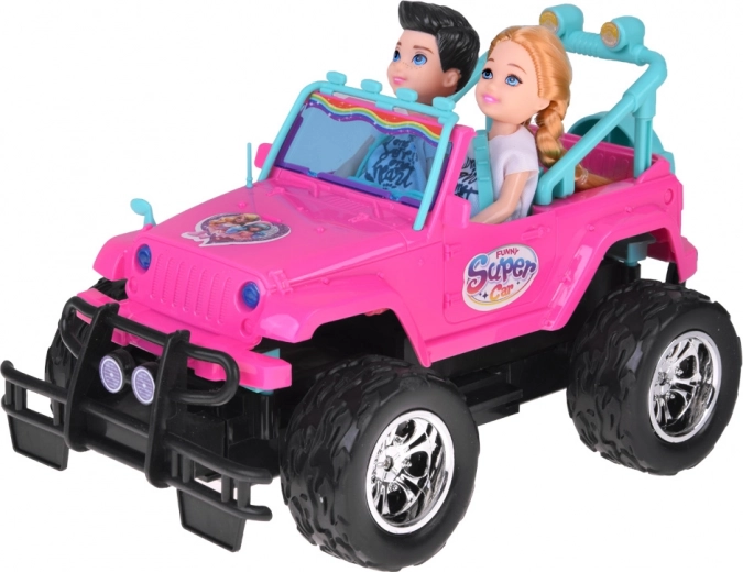 Gummireifen und Offroad-Look