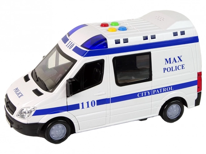 Friktion Auto Polizeiwagen mit Licht und Sound