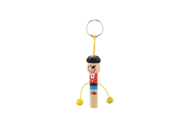Holzpuppe Pfeife mit Schlaufe
