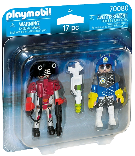 Playmobil Weltraumpolizist und Weltraumräuber