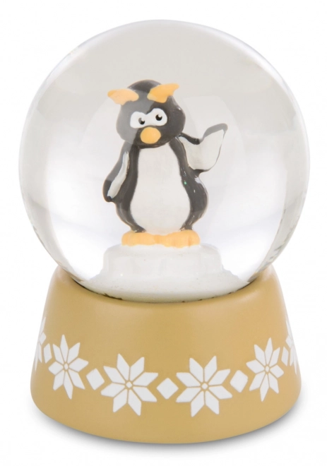 Tischgewicht mit Glitzer Pinguin Frizzy 6,5cm