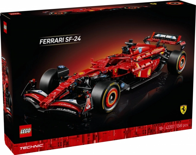 Technic F1 Rennwagen Ferrari SF-24 Bauklötze