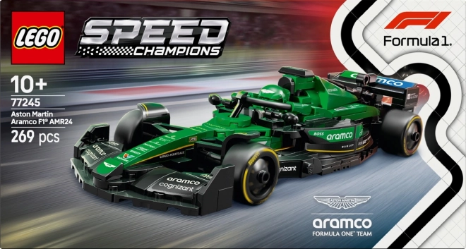 Aston Martin Aramco F1 AMR24 LEGO Speed Champions Rennauto