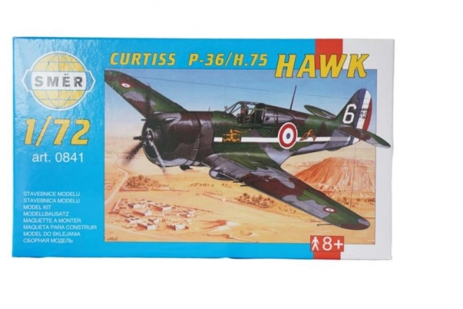 Curtiss Hawk P-36/H.75 Modellflugzeug 1:72